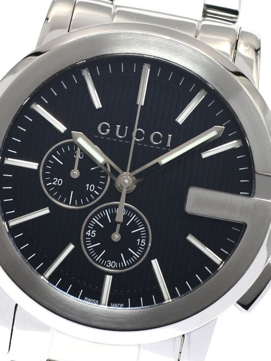 GUCCI G Chrono 101.2/YA101204 black Dial Quartz Men GUCCI G Chrono 101.2/YA101204 black Dial Quartz Men\'s Watch_922460